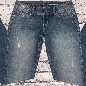 G By Guess Naomi Low Bootcut Jeans